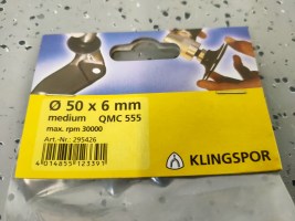 Klingspor steunschijf op stift 50 mm QMC555 (4)